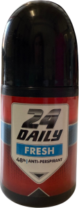 24 daily Fresh Anti-perspirant 48 hour Roll On 45 ml
