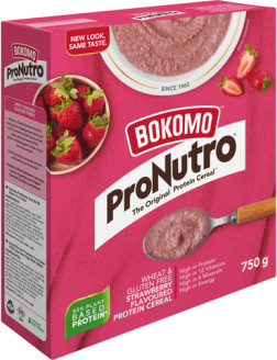 Bokomo Pronutro Wheat Free Strawberry Flavoured 750g (Best Before May 2026)