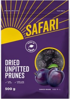 Safari Prunes Choice Large 500g