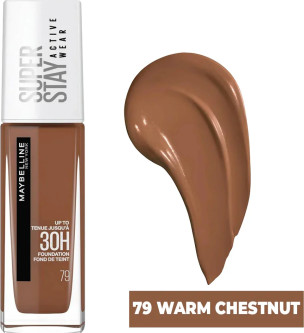 Maybelline Superstay 30HR Foundation 79 Warm Chestnut