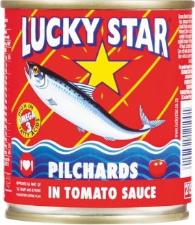 Lucky Star Pilchards in Tomato Sauce 215g