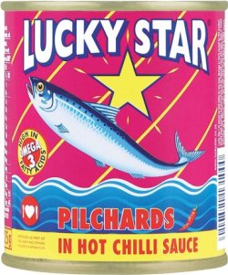 Lucky Star Pilchards in Hot Chilli Sauce 215g