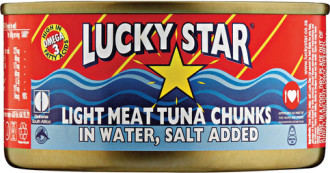 Lucky Star Tuna Chunks in Water with Salt 170g