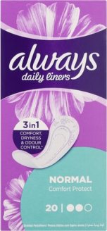 Always Liners Normal Unscented 20s