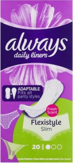 Always Liners Light Scented 20s