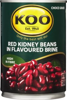 Koo Red Kidney Beans In Flavoured Brine 410g