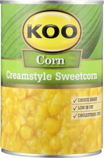 Koo Corn Cream Style Sweetcorn 415g