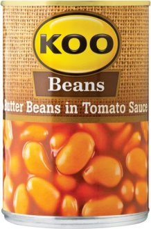 Koo Beans Butter Beans In Tomato Sauce 420g