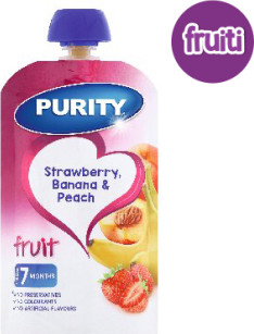 Purity Strawberry Banana & Peach 110ml