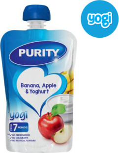 Purity Banana, Apple & Yoghurt 110ml