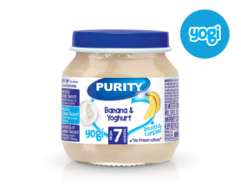 Purity Banana & Yoghurt 125ml
