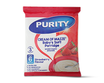 Purity Cream of Maize Strawberry Soft Porridge 400g 