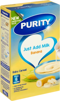 Purity Banana 450g (Just Add Milk)