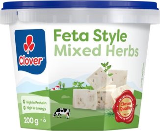 Clover Feta Style Cheese 200g Mixed Herbs