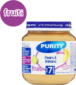 Purity Pear & Banana Delight 125ml 