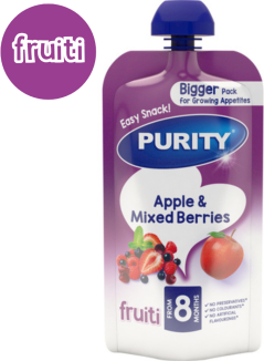 Purity Apple & Mixed Berries 150ml