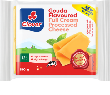 Clover Gouda Flavoured Full Cream Processed Cheese 200g
