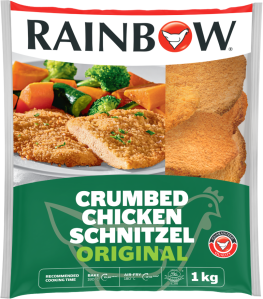 Rainbow Frozen Original Crumbed Chicken Schnitzels 1kg