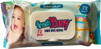 My Heart Fresh Runy Baby Wet Wipes 72's