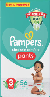 Pampers Pants S3 Midi Value Pack 56