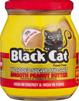 Black Cat Smooth Peanut Butter 800g(26/01/2026)