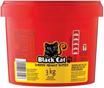 Black Cat Smooth Peanut butter 3kg
