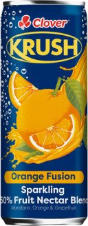 Clover Krush Still 50% Fruit Nectar Blend 300ml Orange Fusion