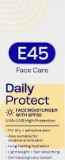 E45 Face Cream Daily Protect SPF30 50ml