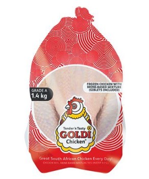Goldi Frozen Whole Chicken 1.4kg