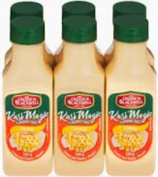 Crosse & Blackwell Kasi Magic Cheese Sauce 330g x 6 Pack