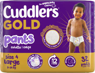 Cuddlers  Gold Pants Size 4 32's