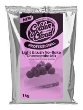 Golden Cloud Professional Light & Lush No-Bake Cheesecake Mix 1kg