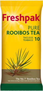 Freshpak Pure Rooibos Tagless Teabags 10 Pack