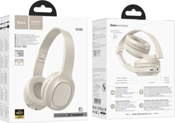 Hoco W46 Wireless Bluetooth Foldable Headphones Charm