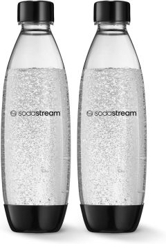 Sodastream Fuse Twin Pack Water Bottles Black