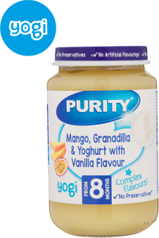 Purity Mango, Granadilla & Yogurt with Vanilla 200ml