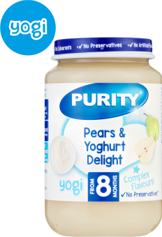Purity Pears & Yoghurt Delight 200ml
