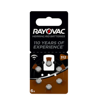 Rayovac Hab 312 Blister 6 - Varta