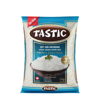 Tastic Long Grain Soft & Absorbing White Rice 2kg