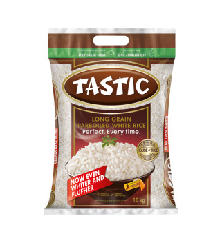 Tastic Long Grain Parboiled White Rice 10kg