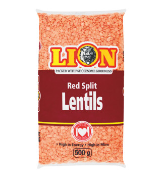 Lion Red Split Lentils 500g