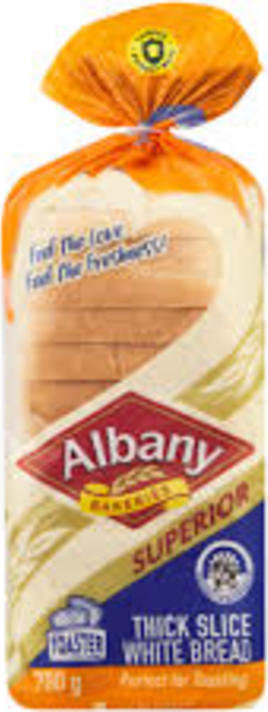 Albany Superior Thick Sliced White Bread 700g