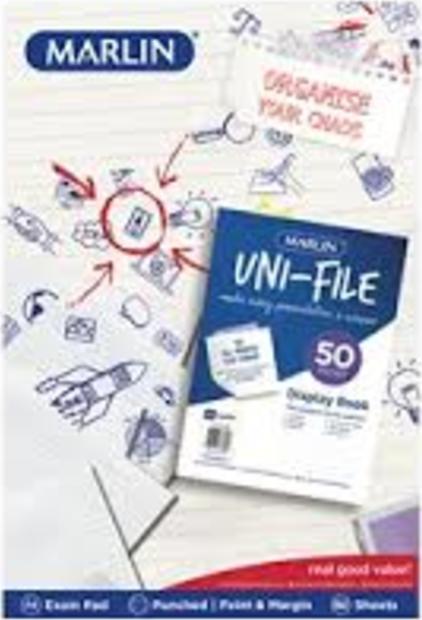 Uni Posca Exam Pad 80 page