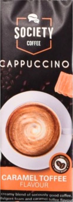 Society Cappuccino Caramel & Toffee