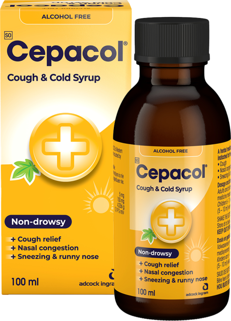 Cepacol Cough & Cold Syrup 100ml