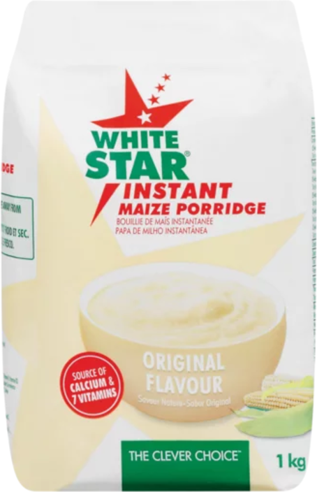 White Star Instant Maize Porridge 1kg