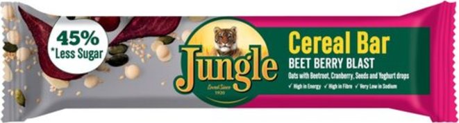 Jungle Cereal Bar Beet Berry Blast 40g