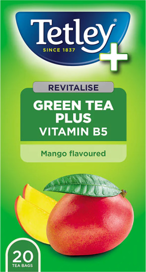Tetley Green Mango Plus 20's