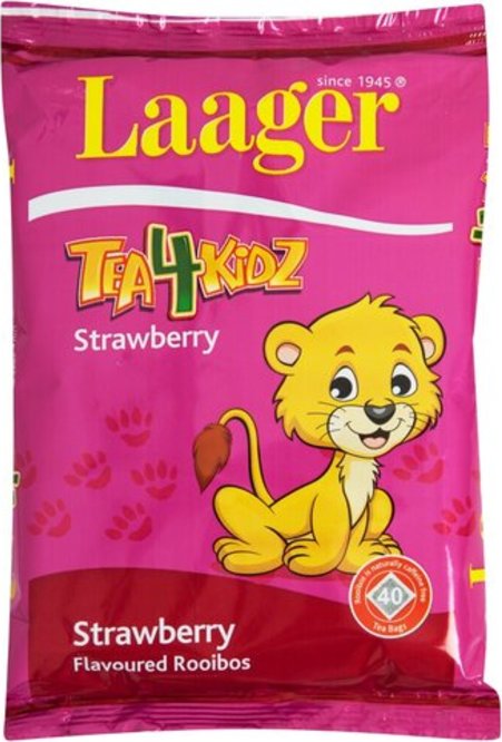Laager Tea4kidz Strawberry 40's