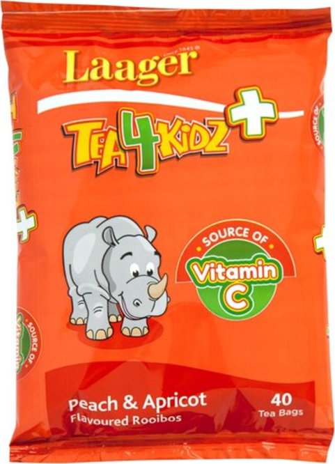 Laager Tea4kidz Peach & Apricot 40's